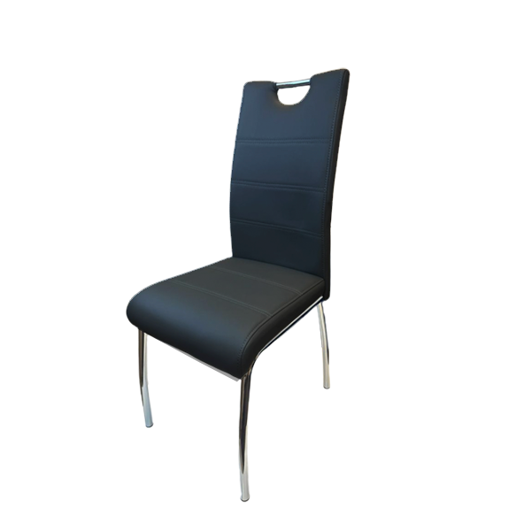 A.Detroit Dining Chair Black 6724