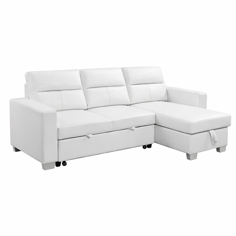 Daniel Reversible Sectional White-zoom-