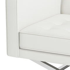 Valentin Accent Chair White