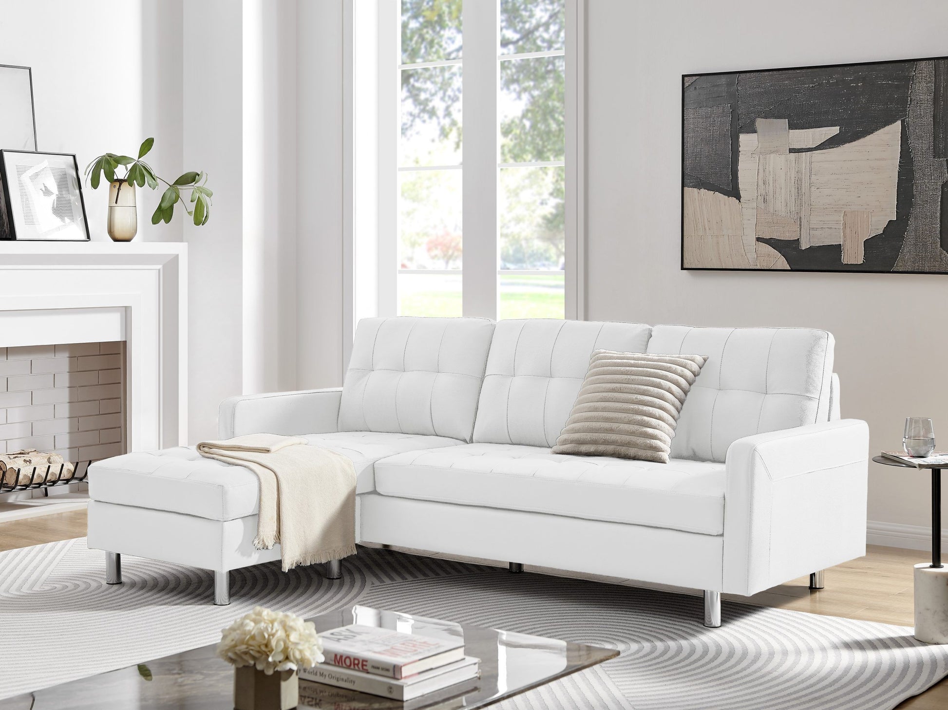 VESADA Sectional White
