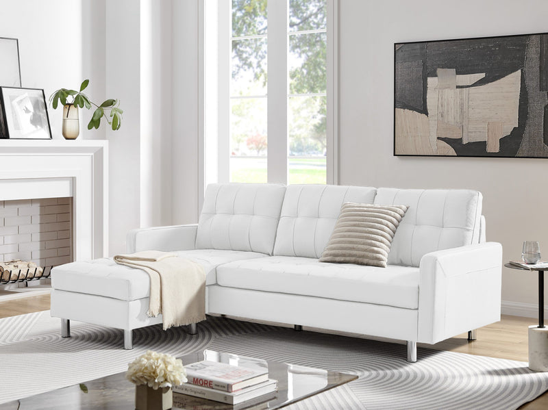 VESADA Sectional White-zoom-