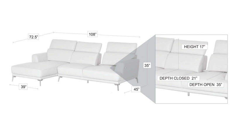 Kim Sectional Grey LEFT-zoom-