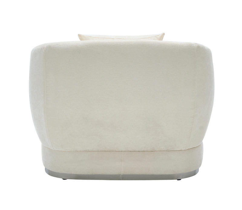 Monaco Accent Chair Beige-zoom-
