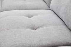 POSITANO Sectional NEW 2025 RIGHT Grey Fabric