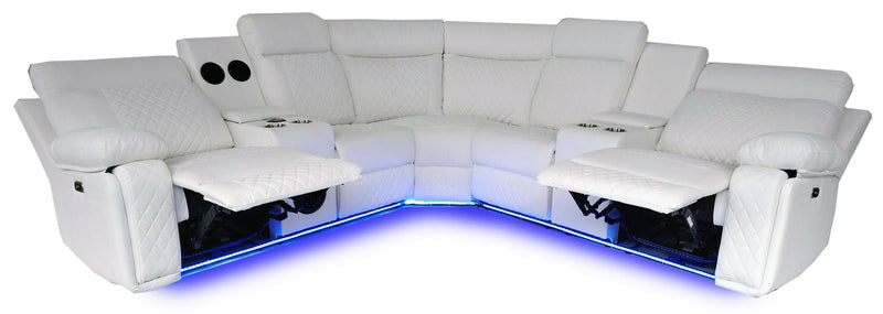 CHICAGO Power Sectional White-zoom-