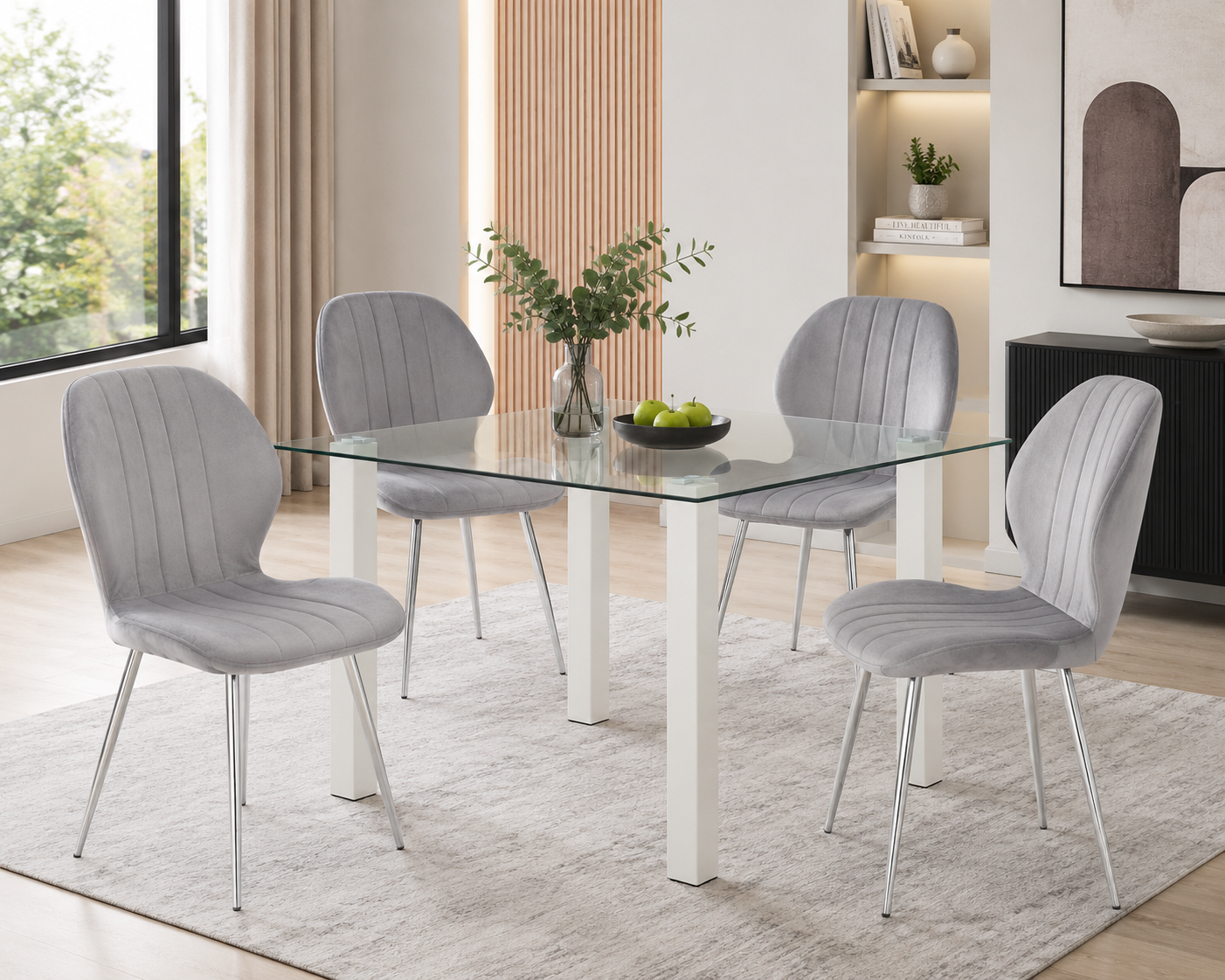Vam Dining Chair L Grey