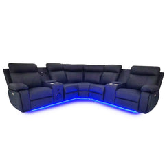 CHICAGO Power Sectional Black