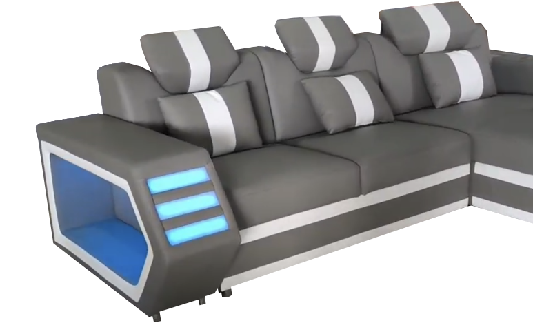 Boa Sectional LED Grey RIGHT