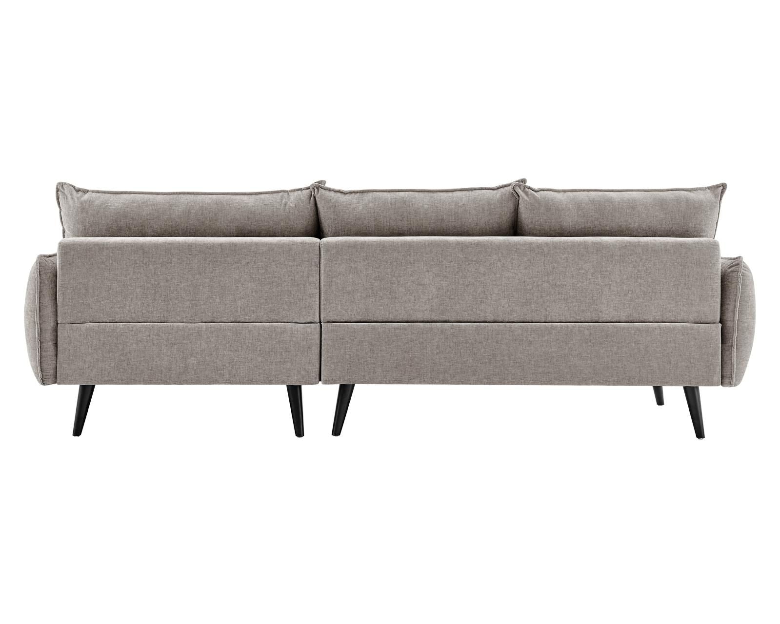 PARIS Sectional Dark Grey LEFT