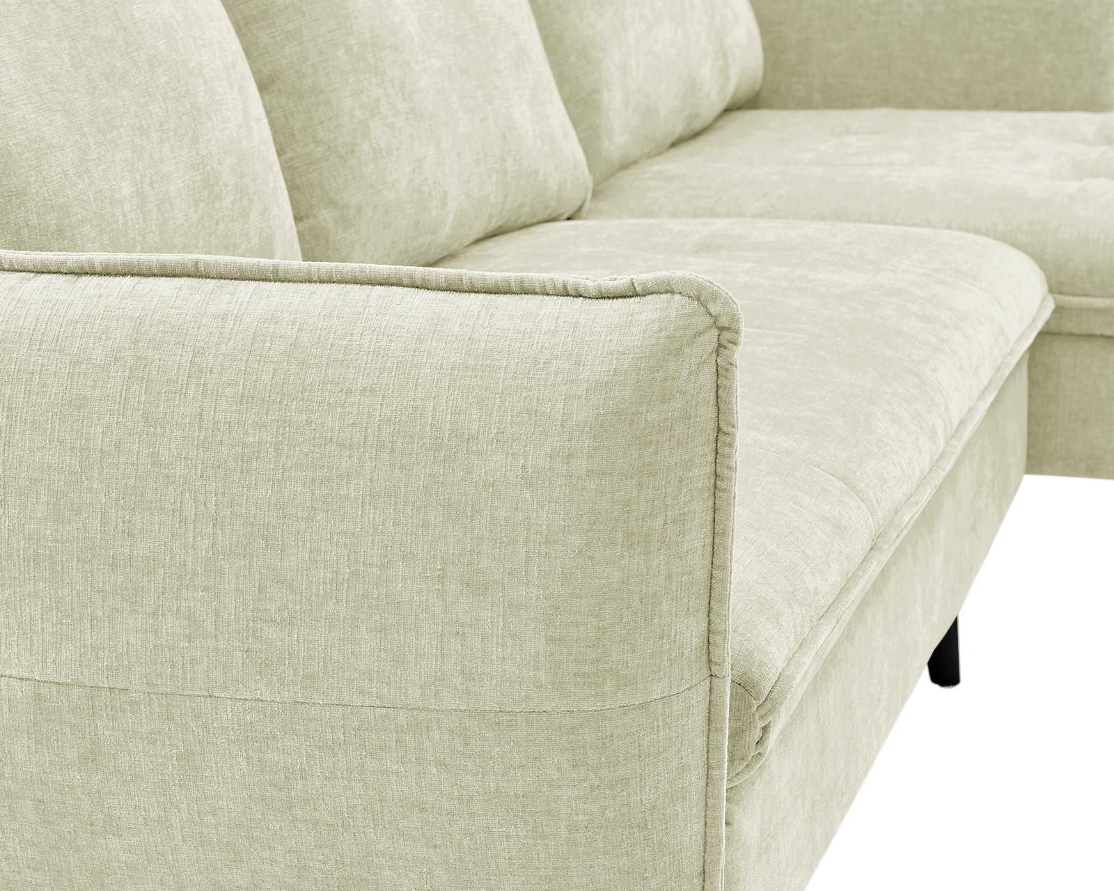PARIS Sectional Light Beige LEFT