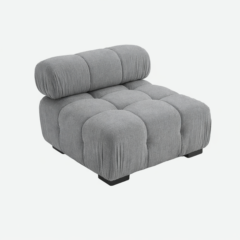 Munich Modular Sectional DARK GREY Fabric