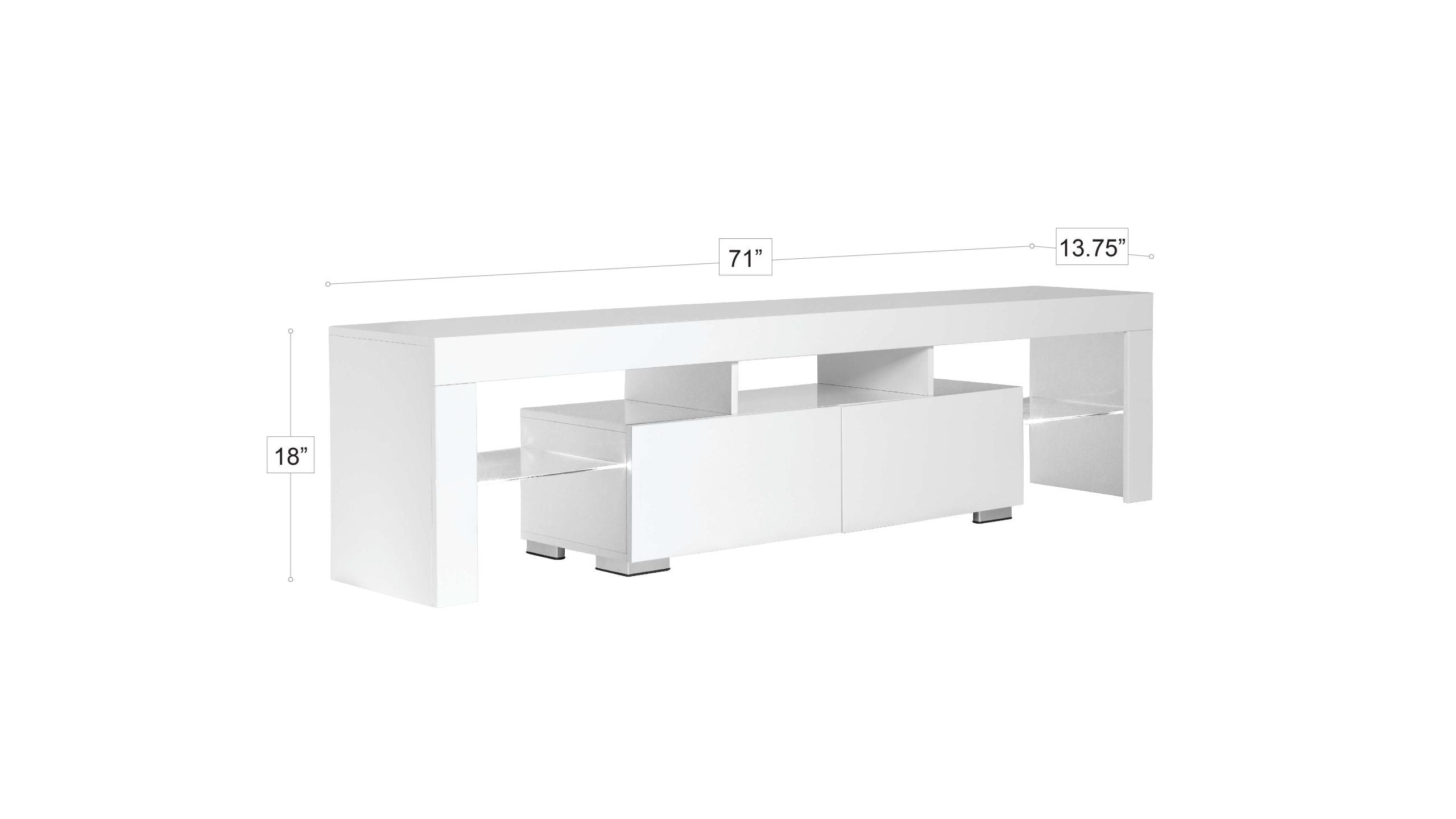 Alanis TV White