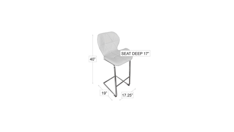 Crystal Barstool Black-zoom-