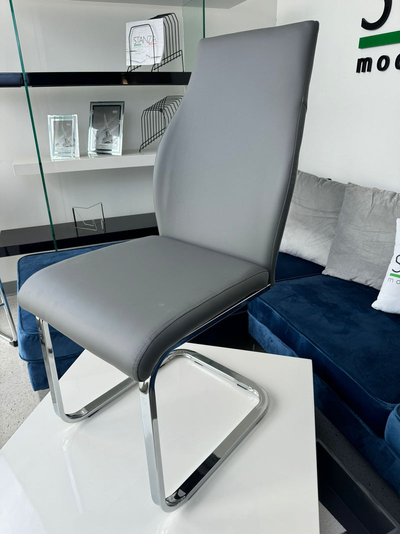 Dora Dining Chair Grey-zoom-