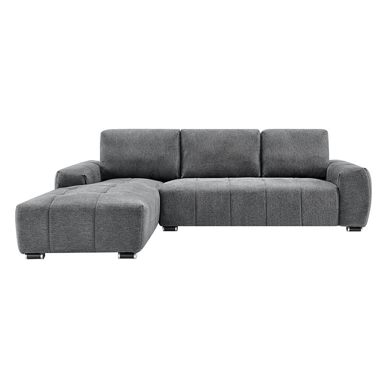 ROMA Sectional Dark Grey - LEFT-zoom-
