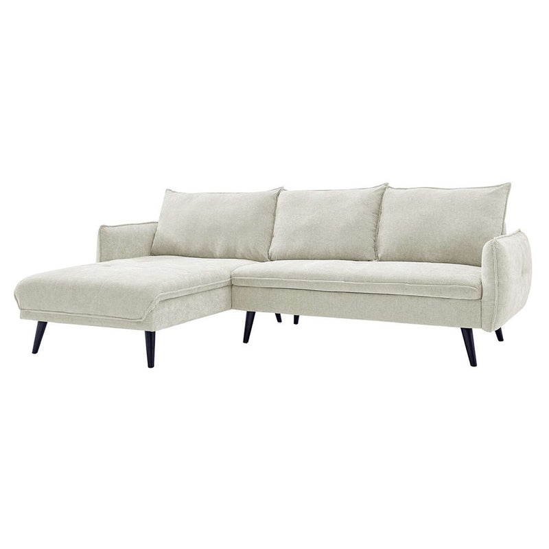 PARIS Sectional Light Beige LEFT-zoom-