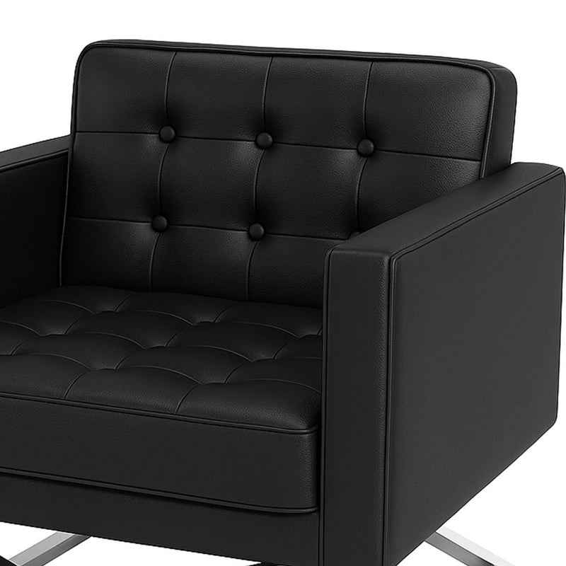 Valentin Accent Chair Black-zoom-