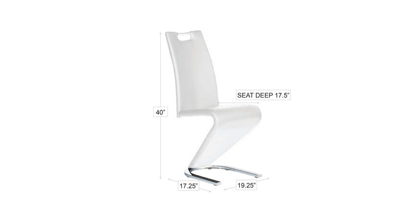 Andrew Dining Chair Red-zoom-