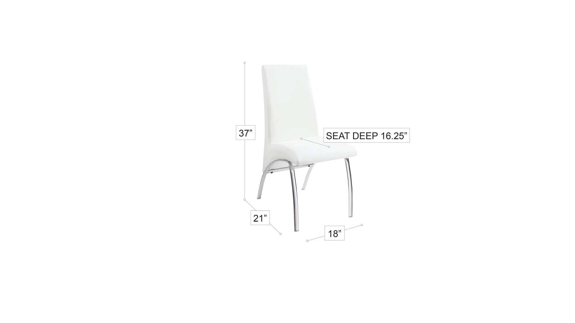 Milan Dining Chair Black