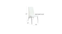 Milan Dining Chair Black