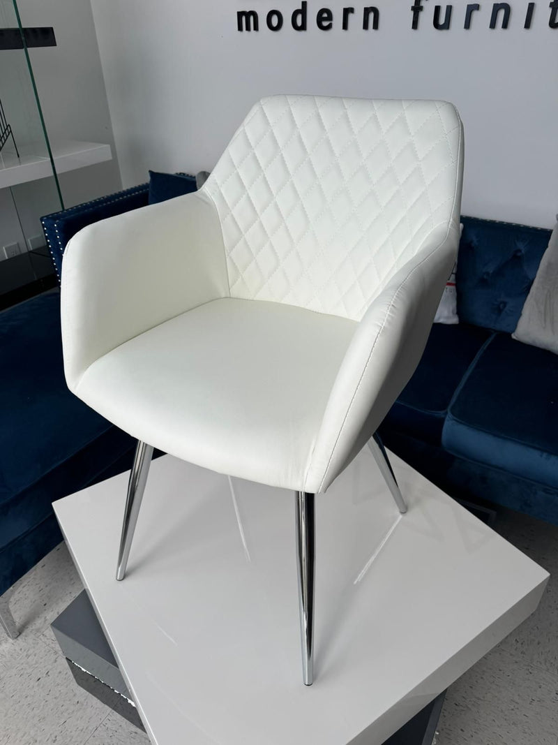 Alba Dining Chair White-zoom-