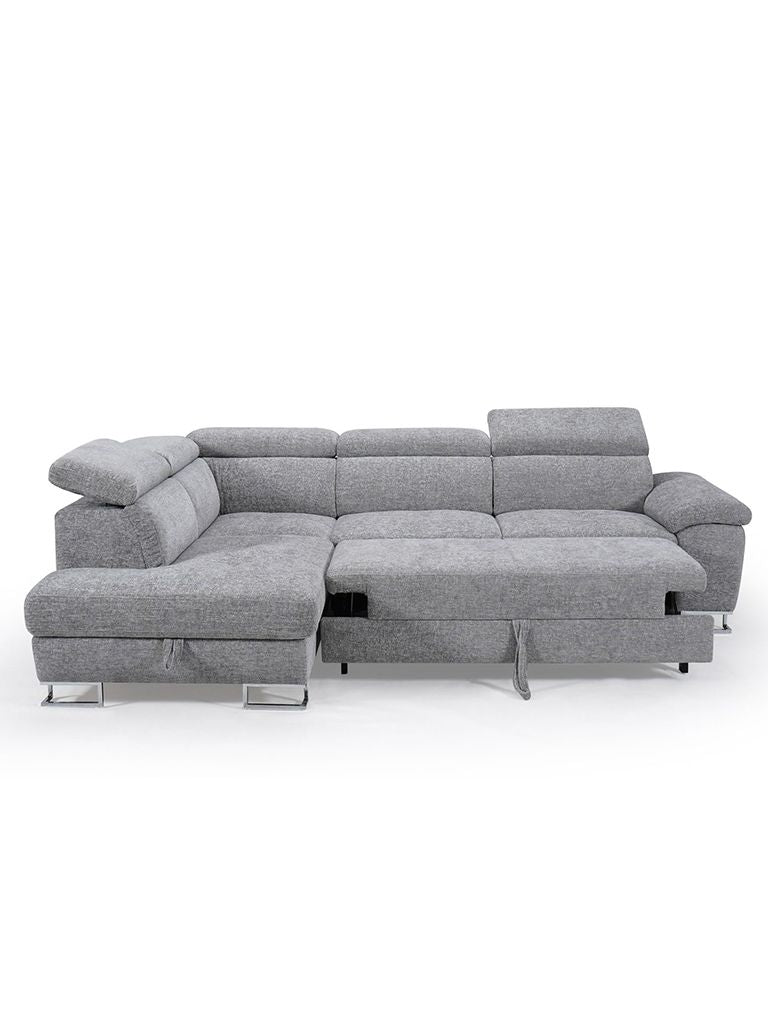 Sophia Fabric Sectional Left-zoom-
