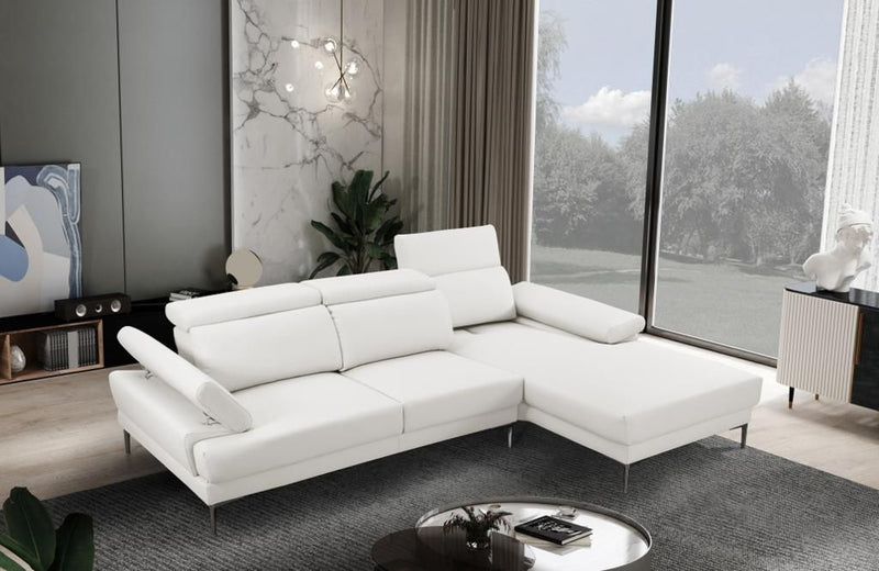 Kim Sectional White RIGHT-zoom-