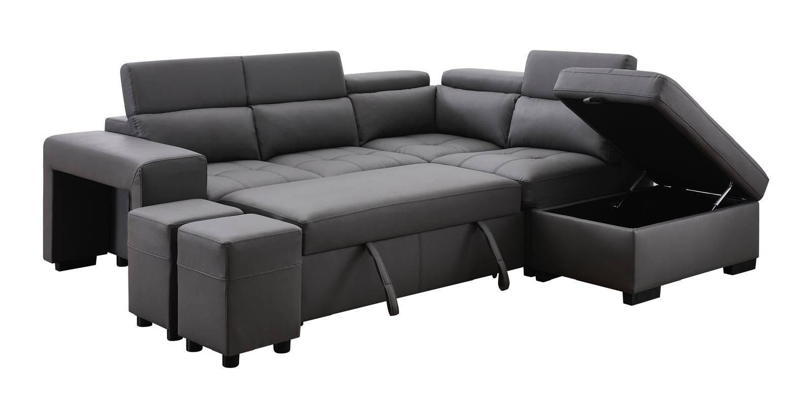 POSITANO Sectional NEW 2025 RIGHT Grey