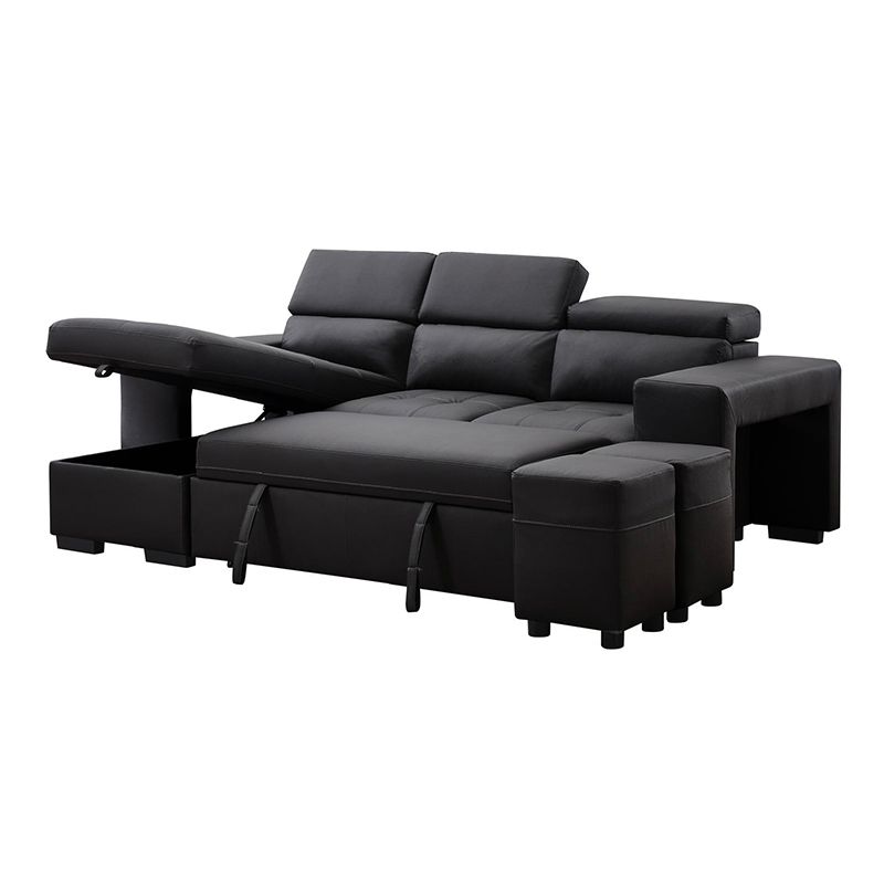 MILANO Sectional NEW 2025 Black-zoom-