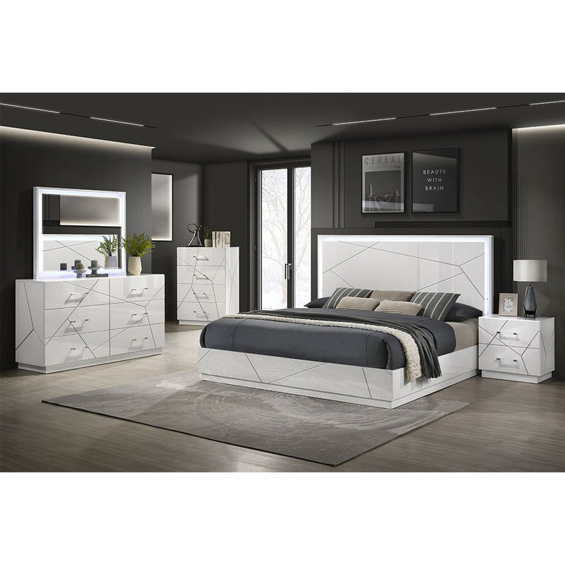 Dubai Bedroom Set Queen LED-zoom-