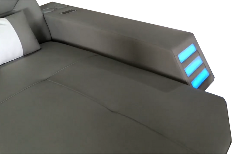 Boa Sectional LED Grey RIGHT-zoom-