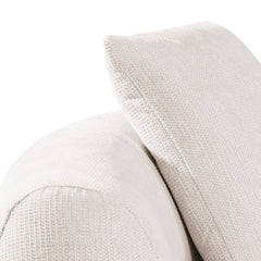 Brickell Contemporary Sofa Cream