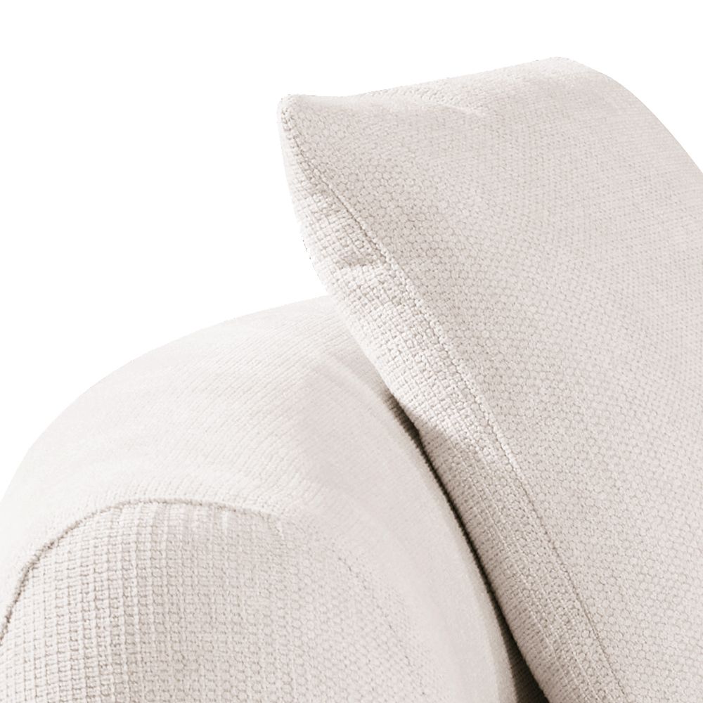 Brickell Contemporary Sofa Cream