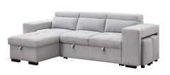 MILANO Sectional NEW 2025 Grey Fabric