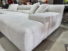 Midtown Sectional HEATHER LIGHT Grey RIGHT
