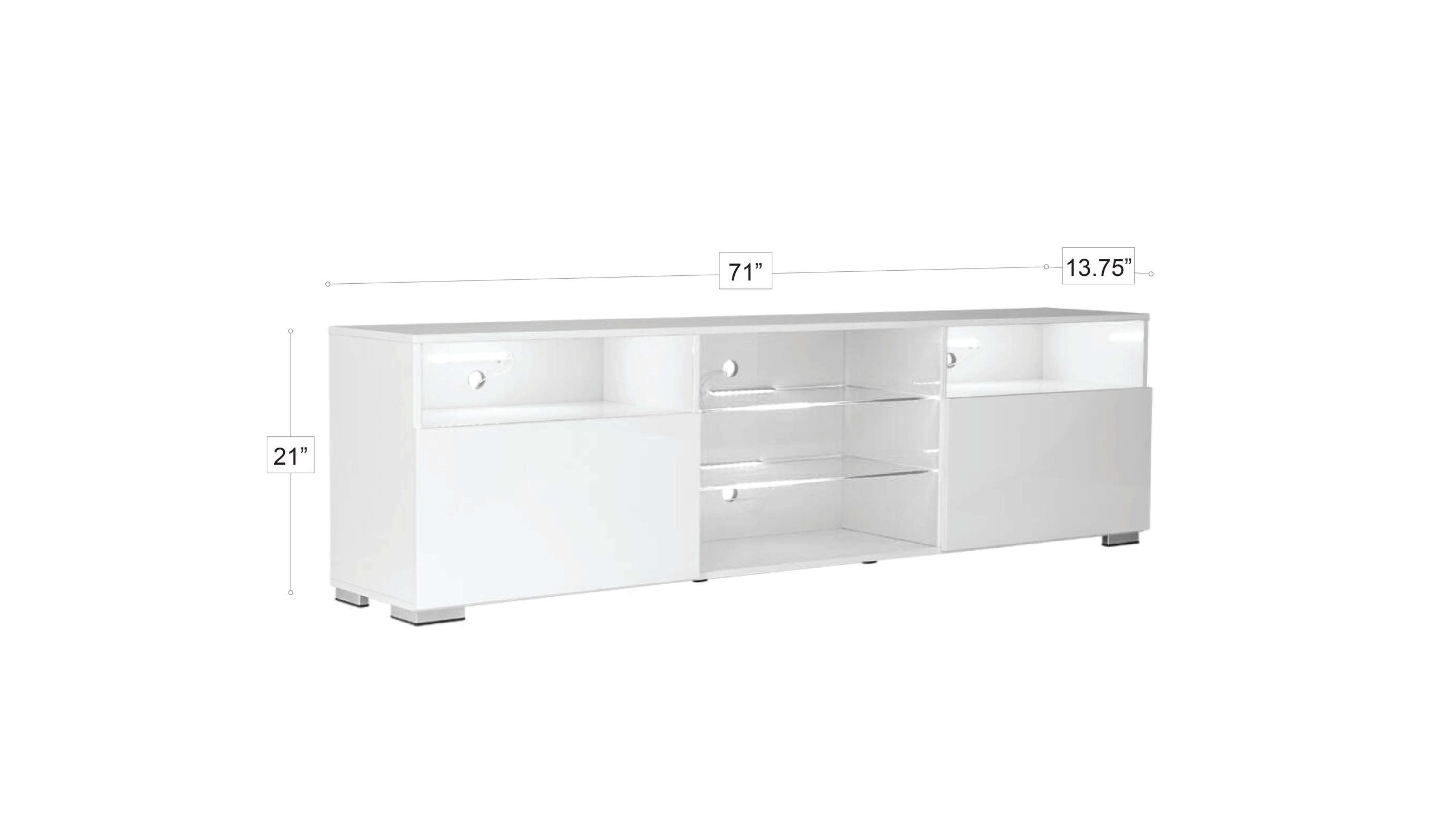 Alanis TV White