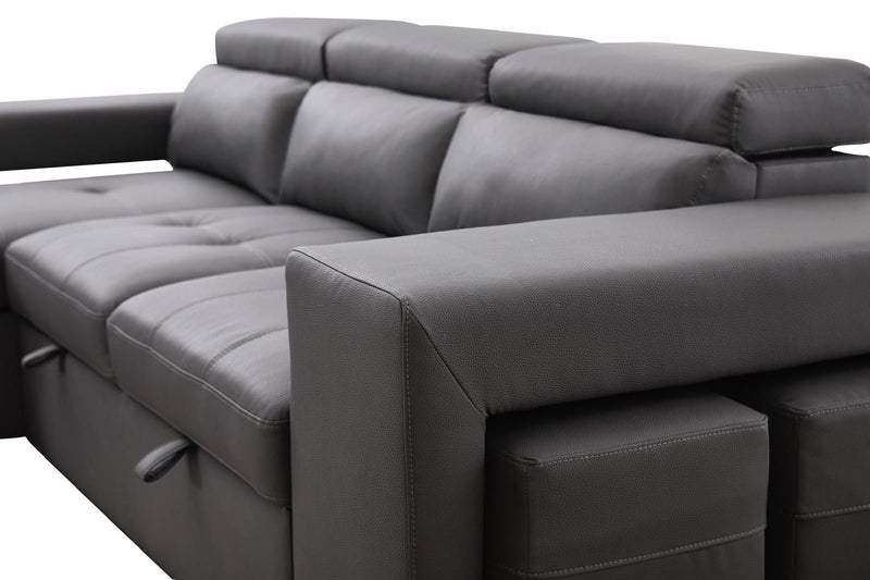 MILANO Sectional NEW 2025 Grey-zoom-