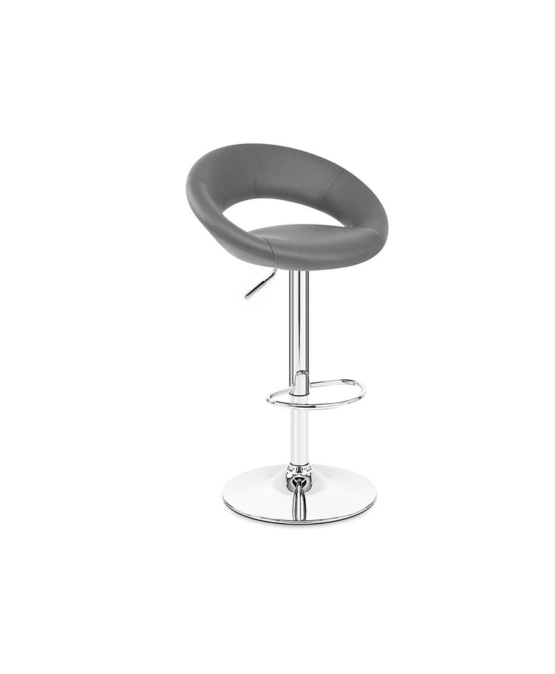 Donut Barstool Grey-zoom-