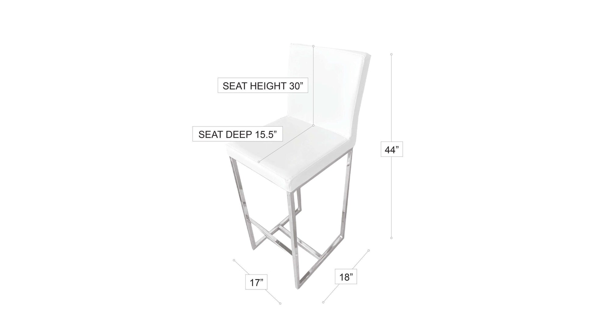 DIX Barstool GREY