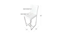 DIX Barstool GREY