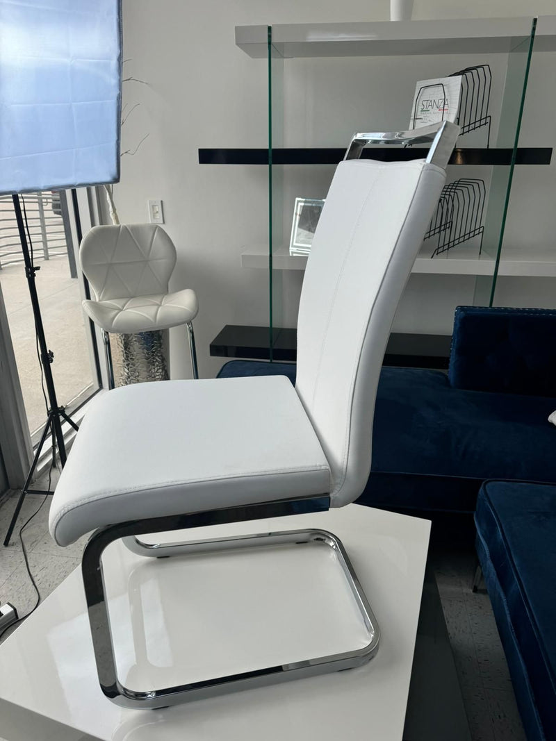 Mazel Dining Chair White-zoom-