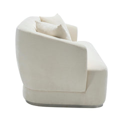 MONACO SOFA & LOVESEAT SET BEIGE