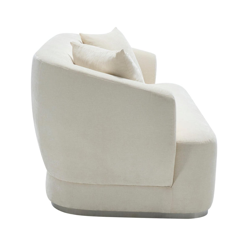 MONACO SOFA & LOVESEAT SET BEIGE-zoom-