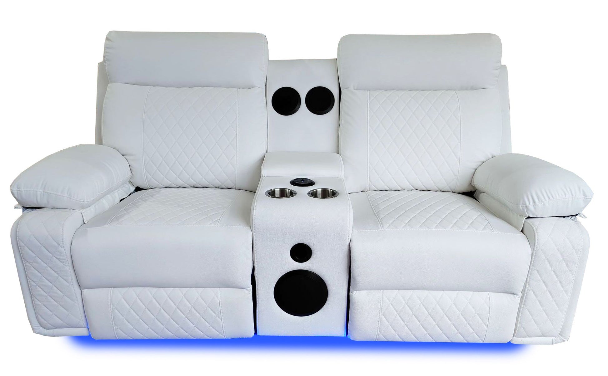 BALTIMORE POWER RECLINER  LOVESEAT WHITE