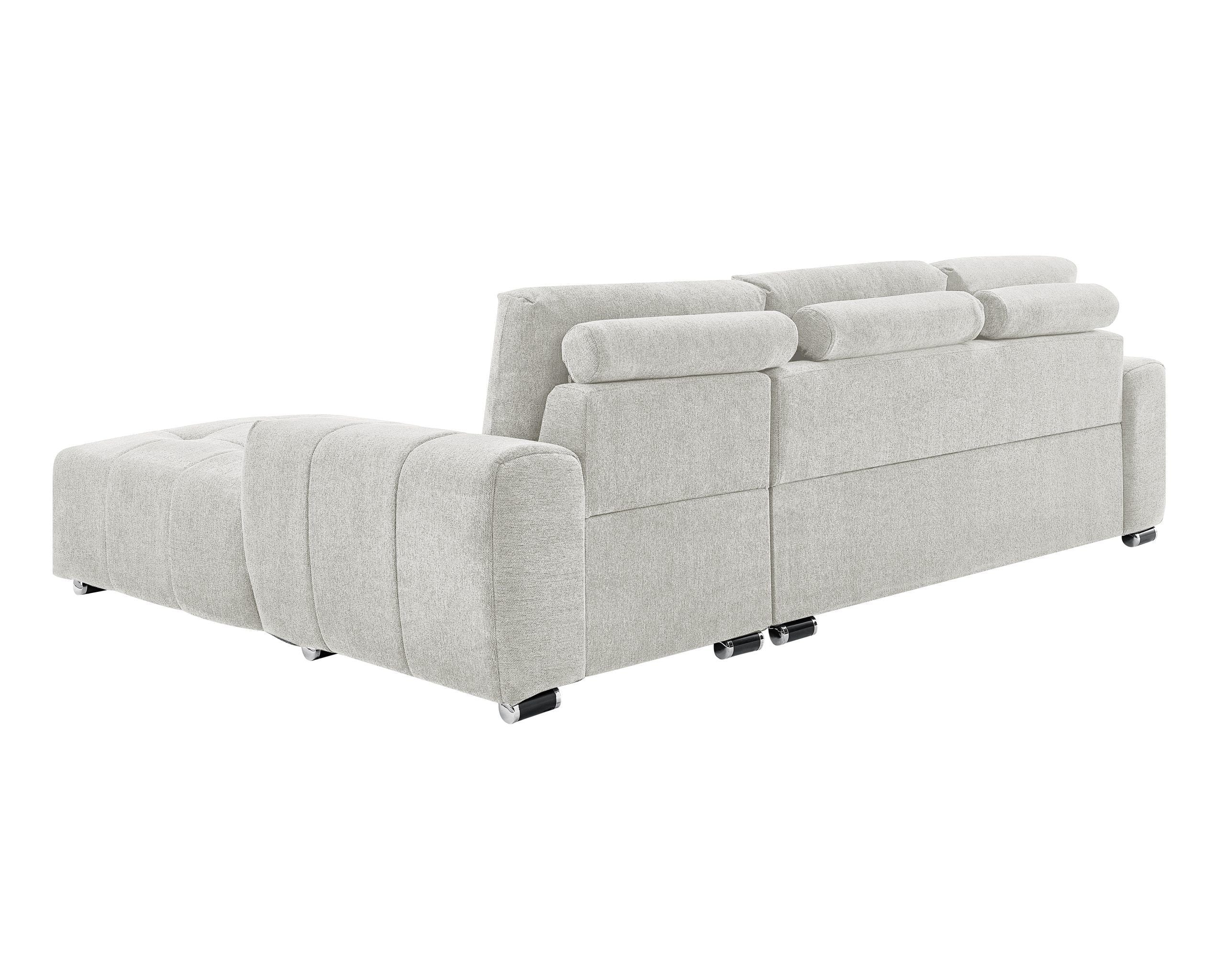 ROMA Sectional Light Beige - RIGHT
