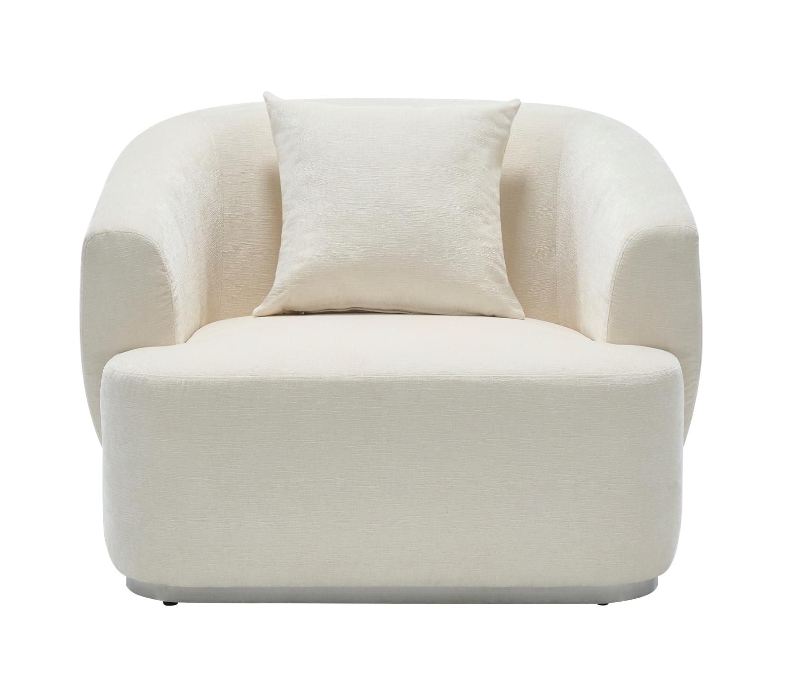 Monaco Accent Chair Beige