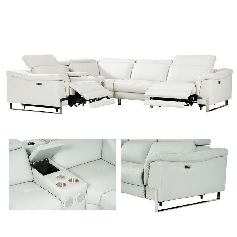 Spartacus Recliner Model 2025 White-zoom-
