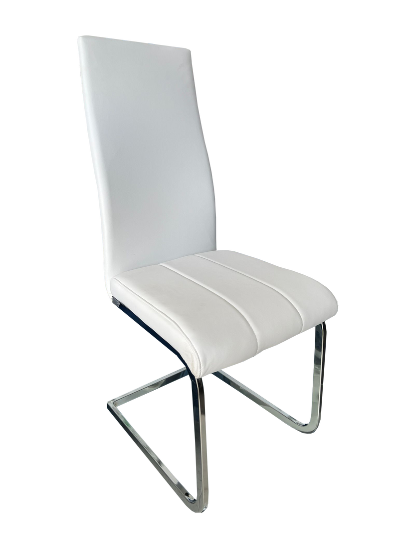 Gissel Dining Chair White-zoom-