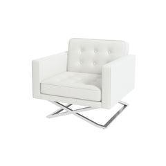 Valentin Accent Chair White
