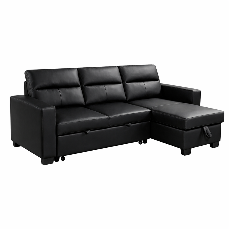 Daniel Reversible Sectional Black-zoom-
